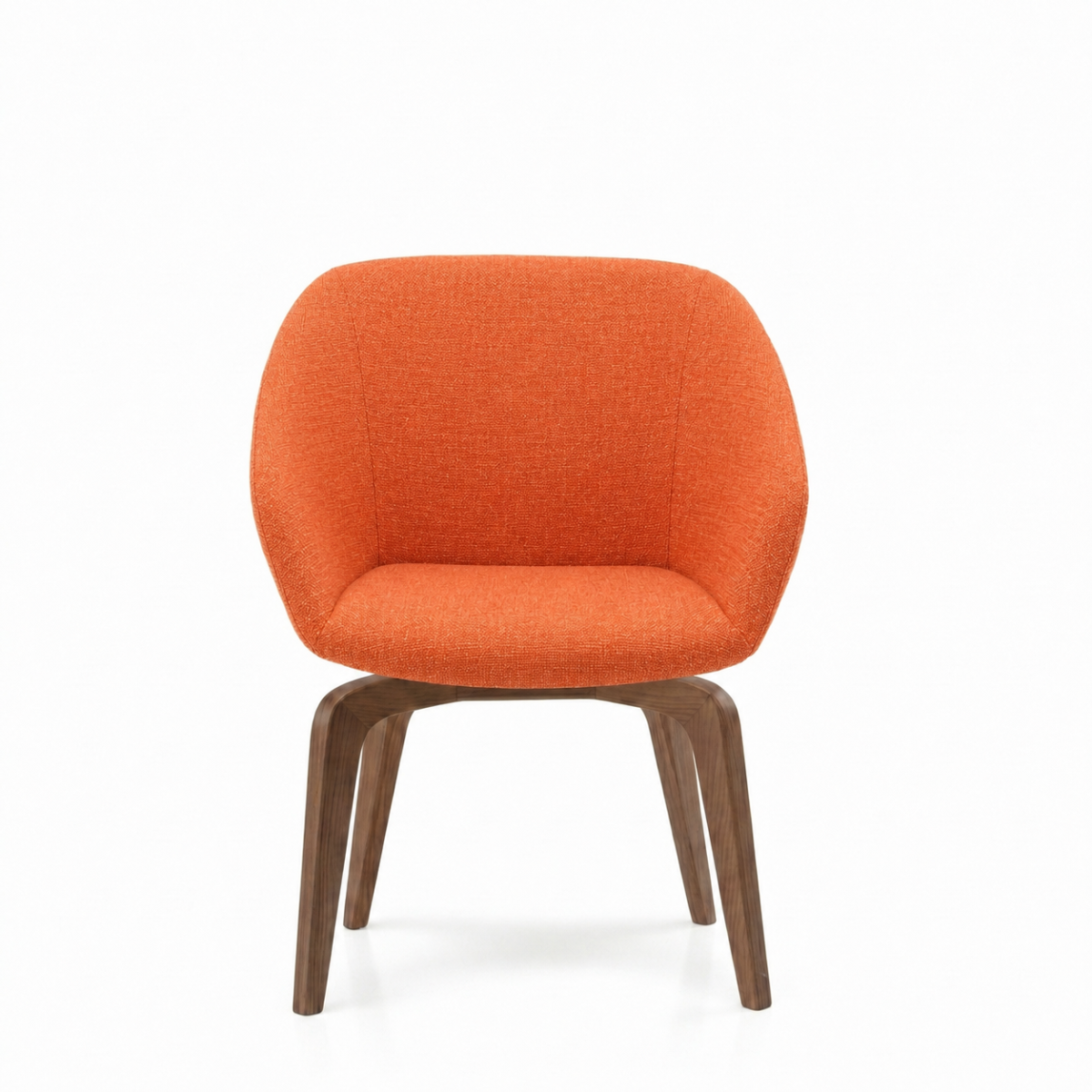 Silla Breck Base Madera Nogal