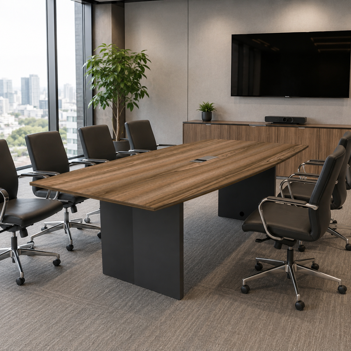 Mesa de juntas rectangular LKMJ2412