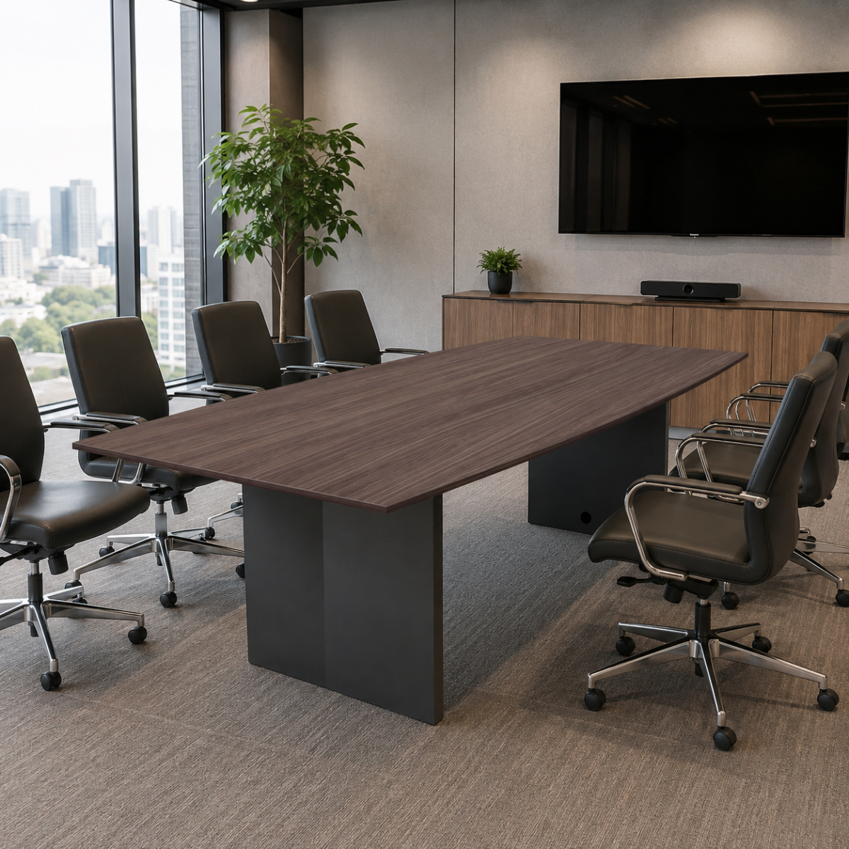 Mesa de juntas rectangular LKMJ2412