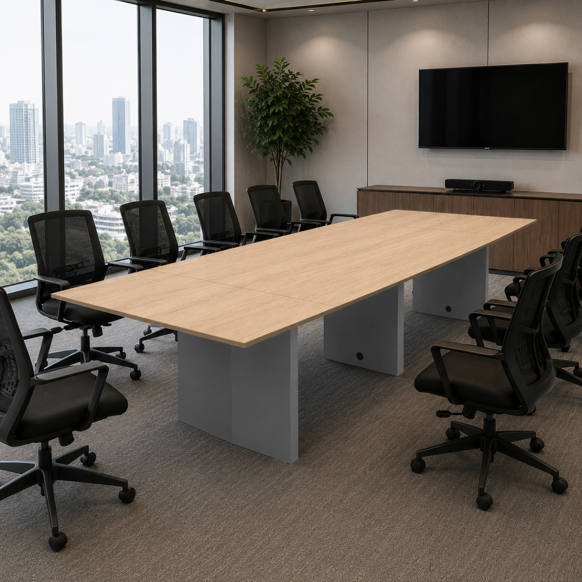 Mesa de juntas rectangular LKMJ3012