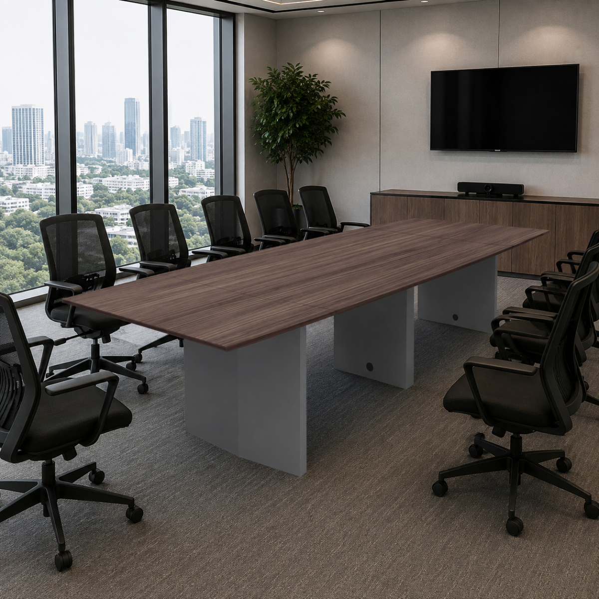 Mesa de juntas rectangular LKMJ3012