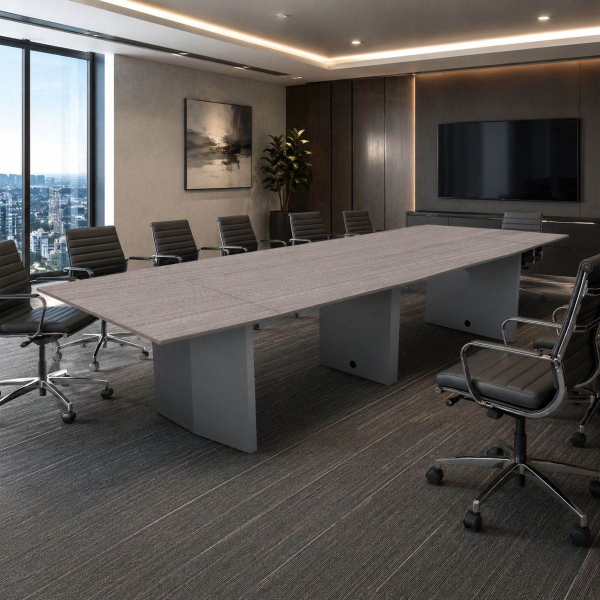 Mesa de juntas rectangular LKMJ3612