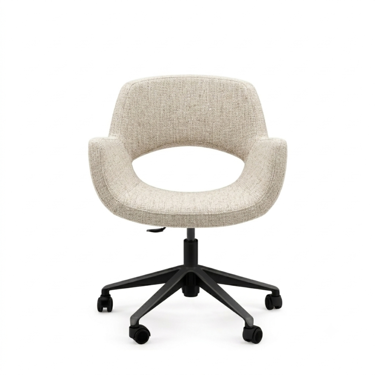 Silla Contract Kira Base Cinco Puntas Negro