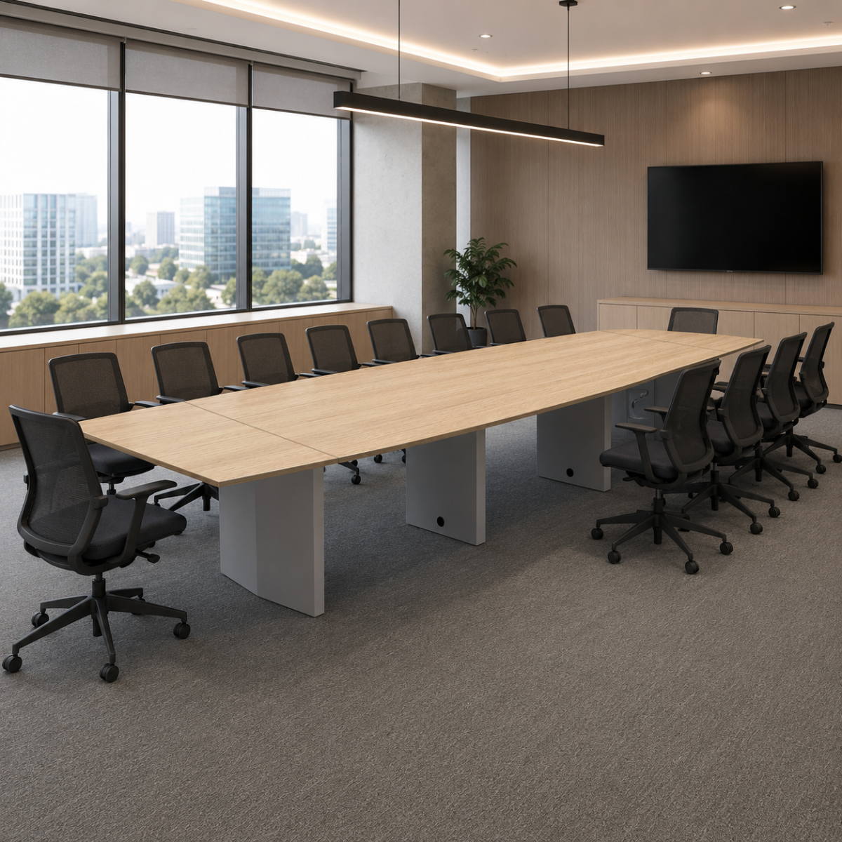 Mesa de juntas rectangular LKMJ4812