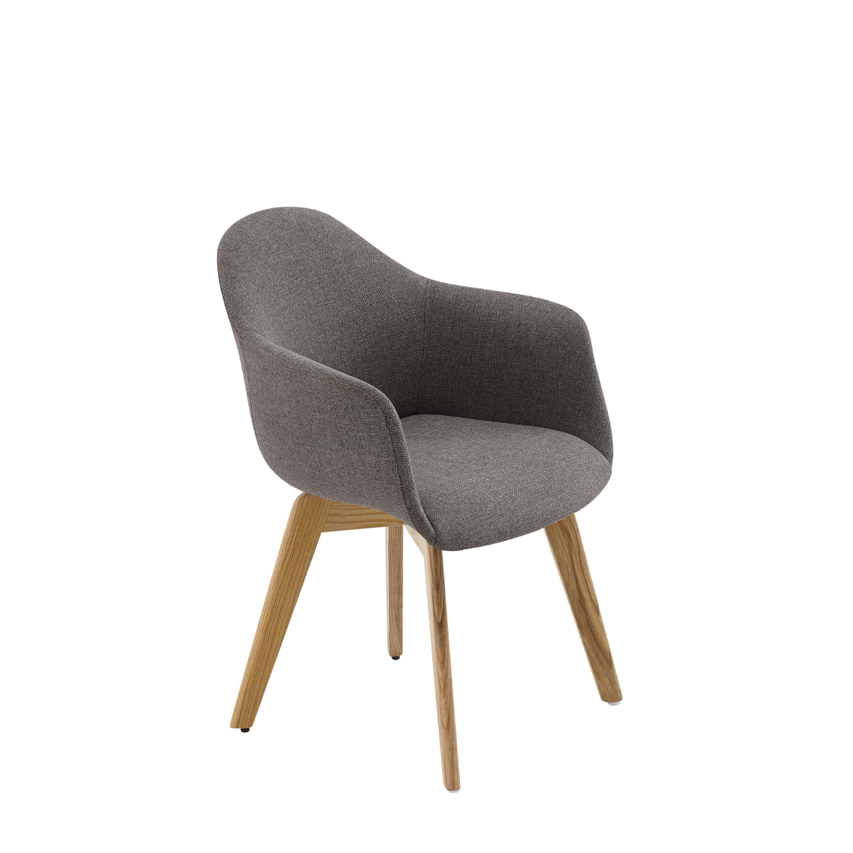 Sillon con Base de Madera Contract Alessia
