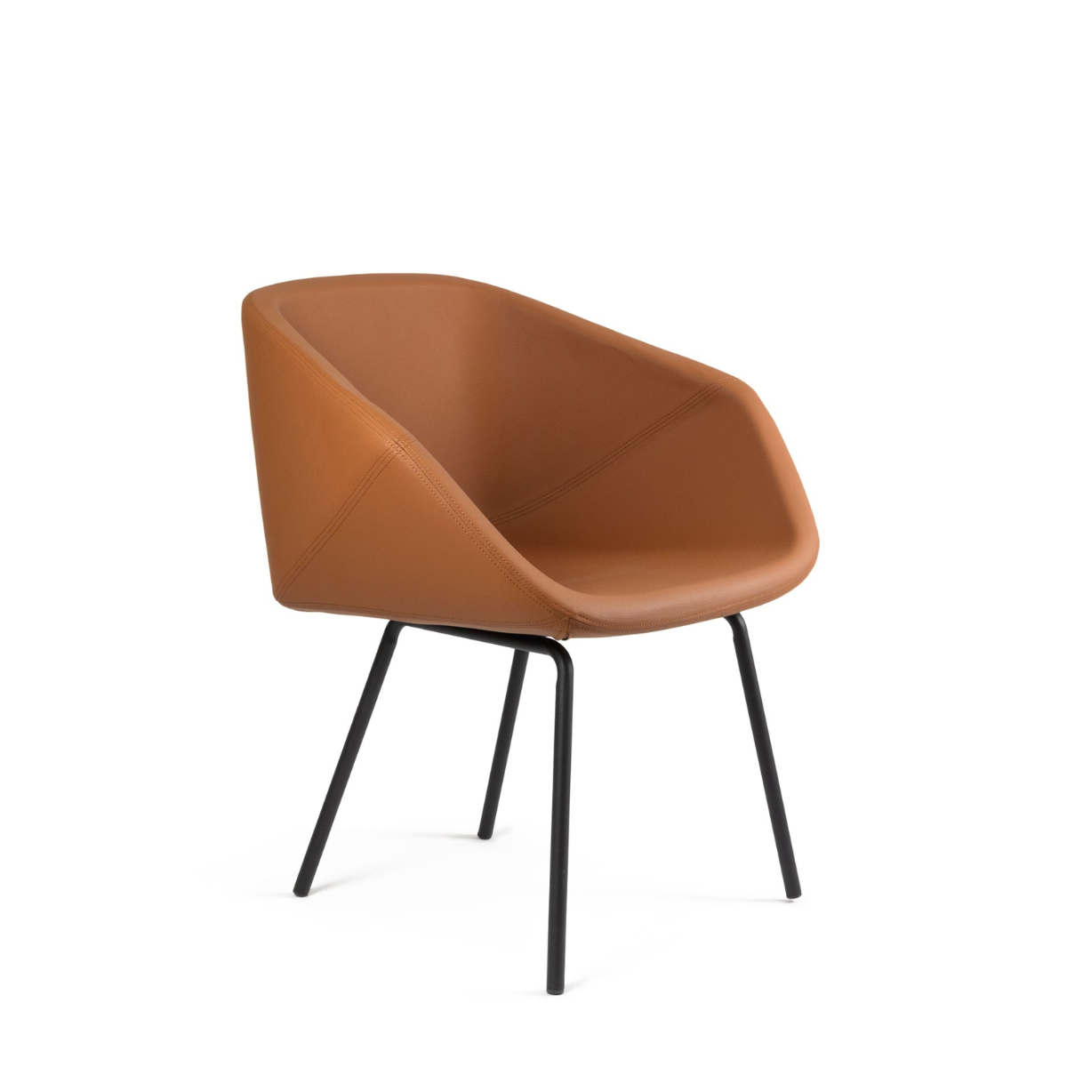 Silla Contract Riva Base Cuatro Puntas