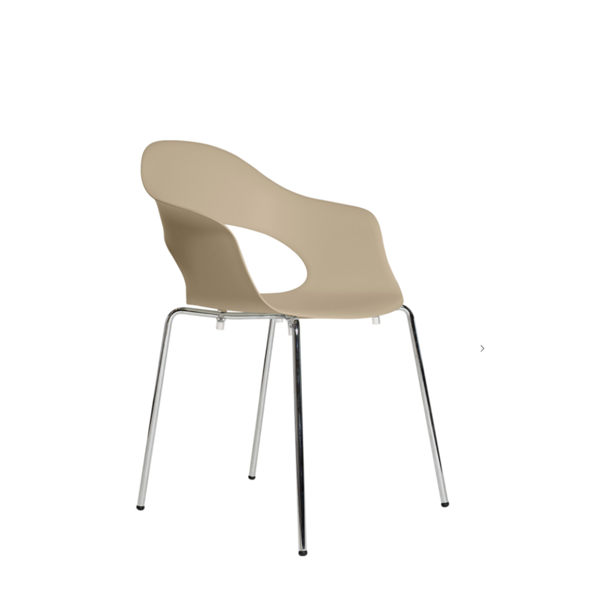 Silla para comedor Lady B Cromo