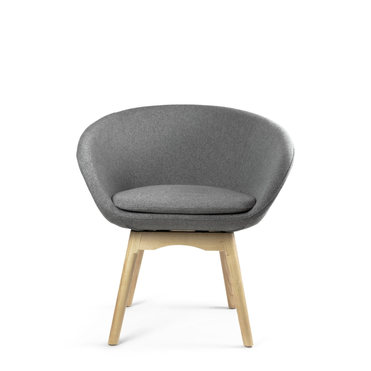 Silla Contract Asti Base Madera