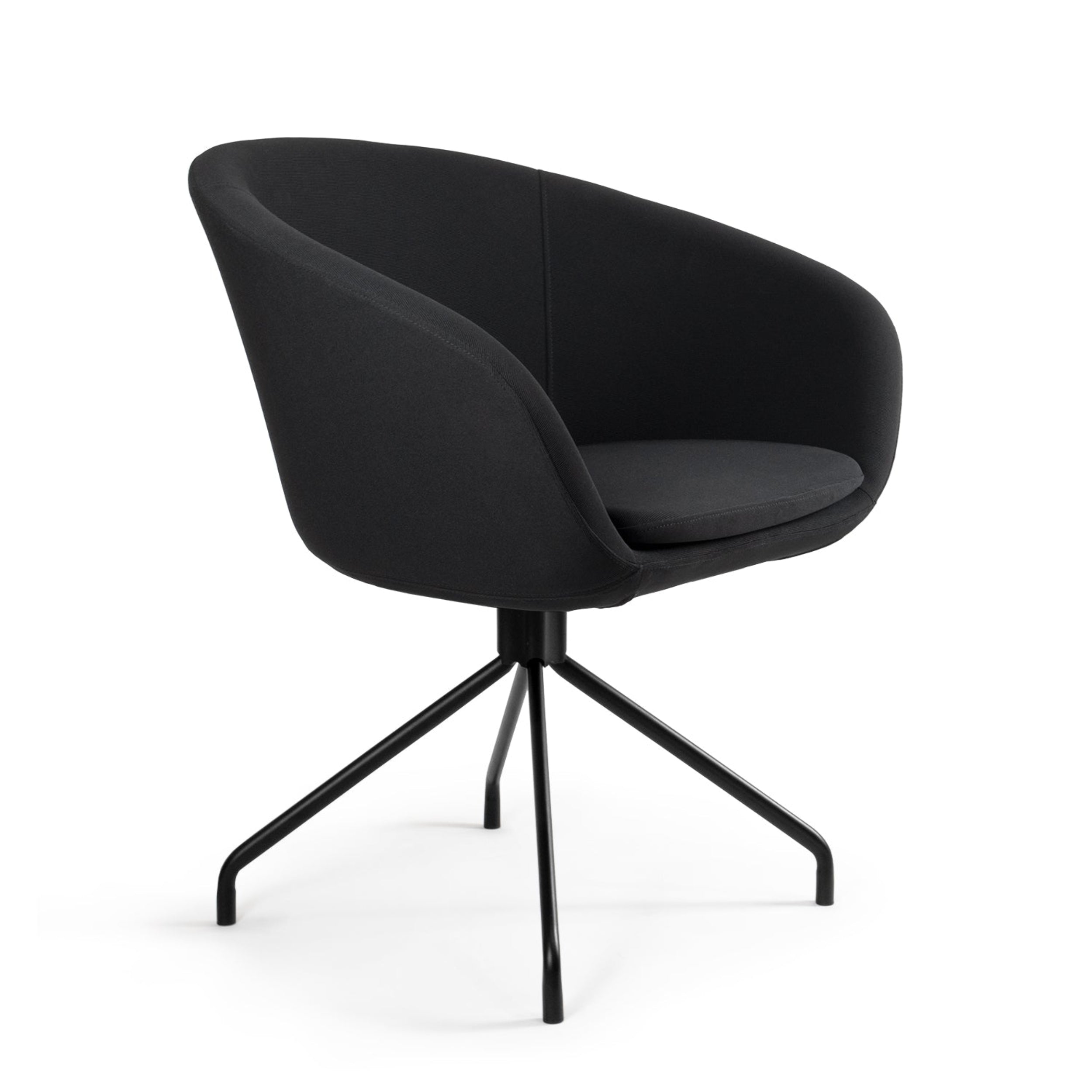 Silla de visitas Asti con base spider