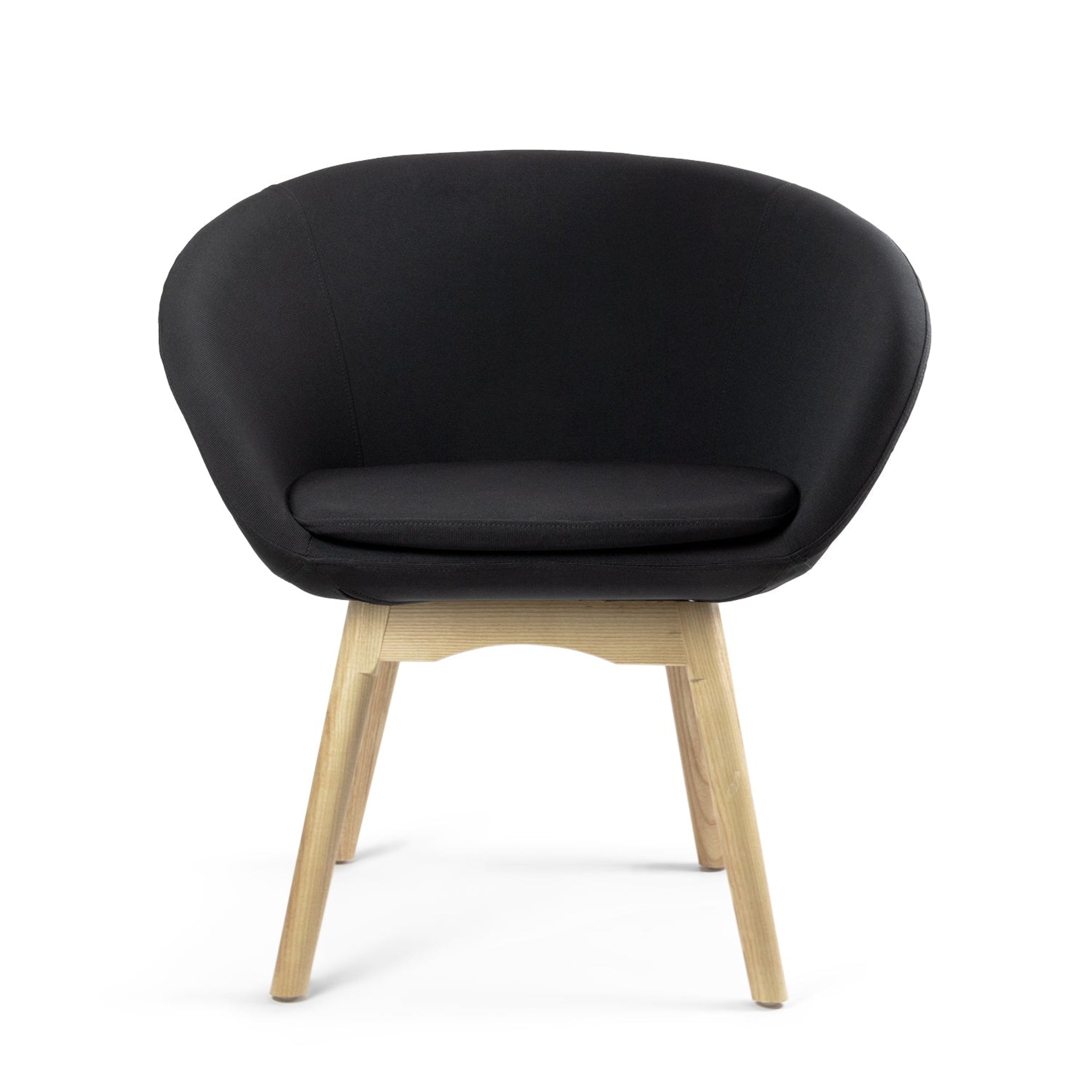 Silla Asti con base de madera