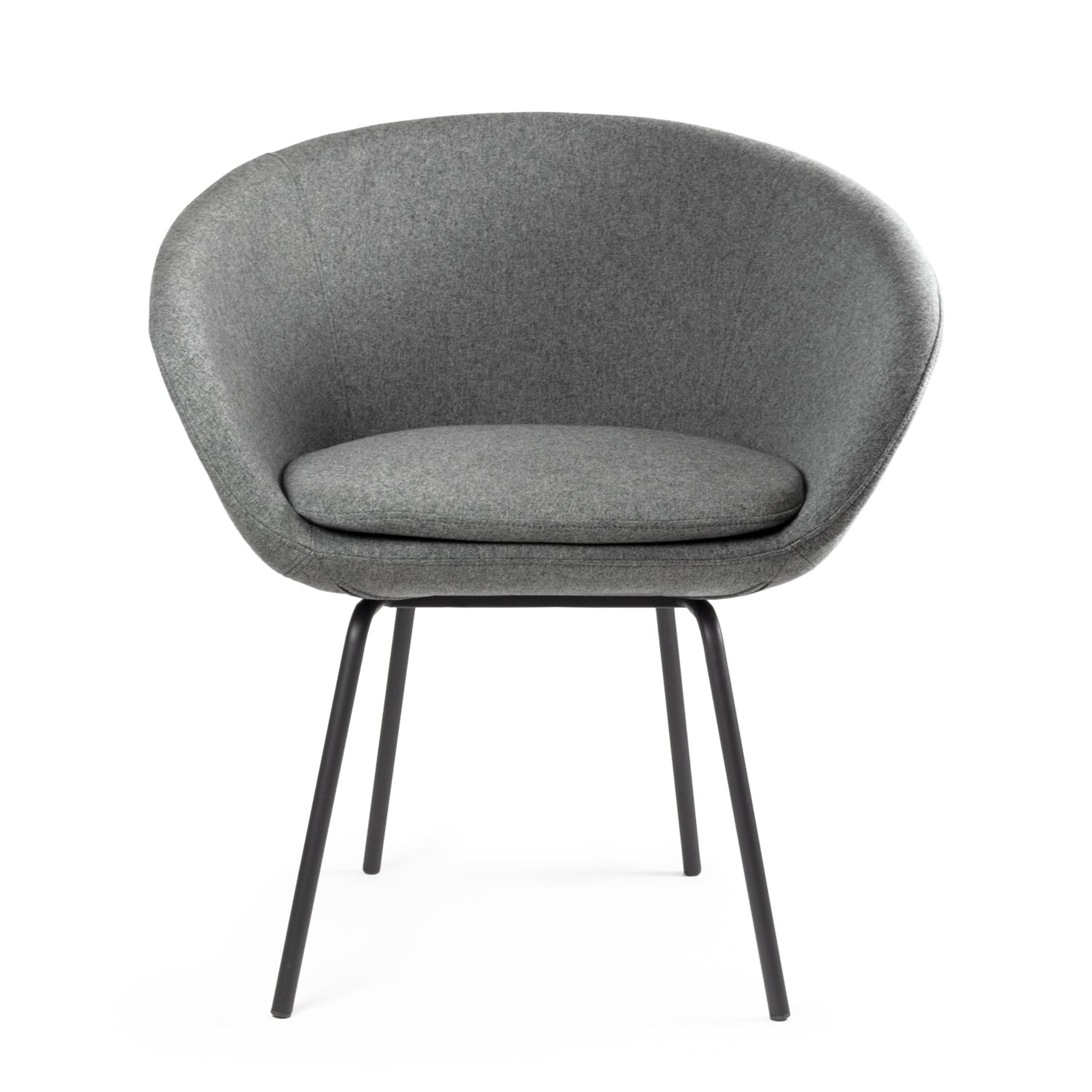 Silla para visitas Asti con base de 4 patas