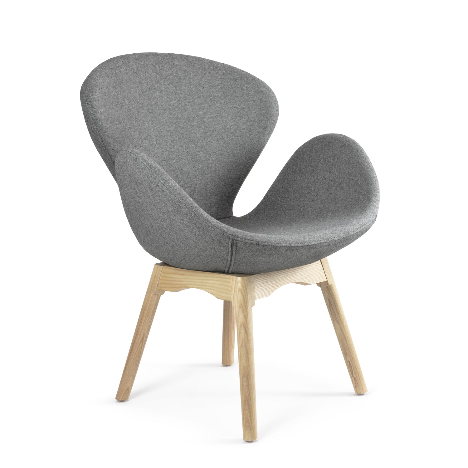 Sillón Contract Bellagio base de madera