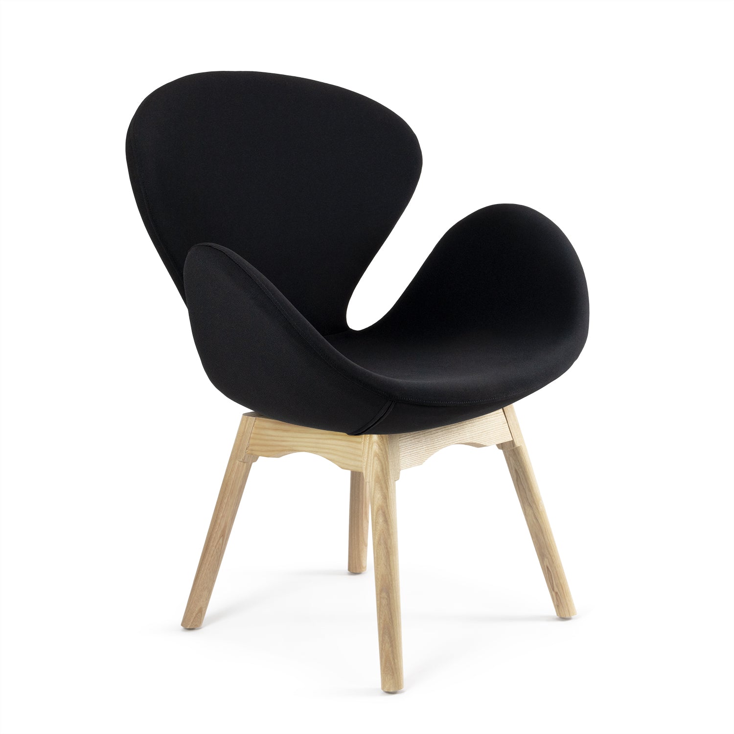 Sillón Contract Bellagio base de madera