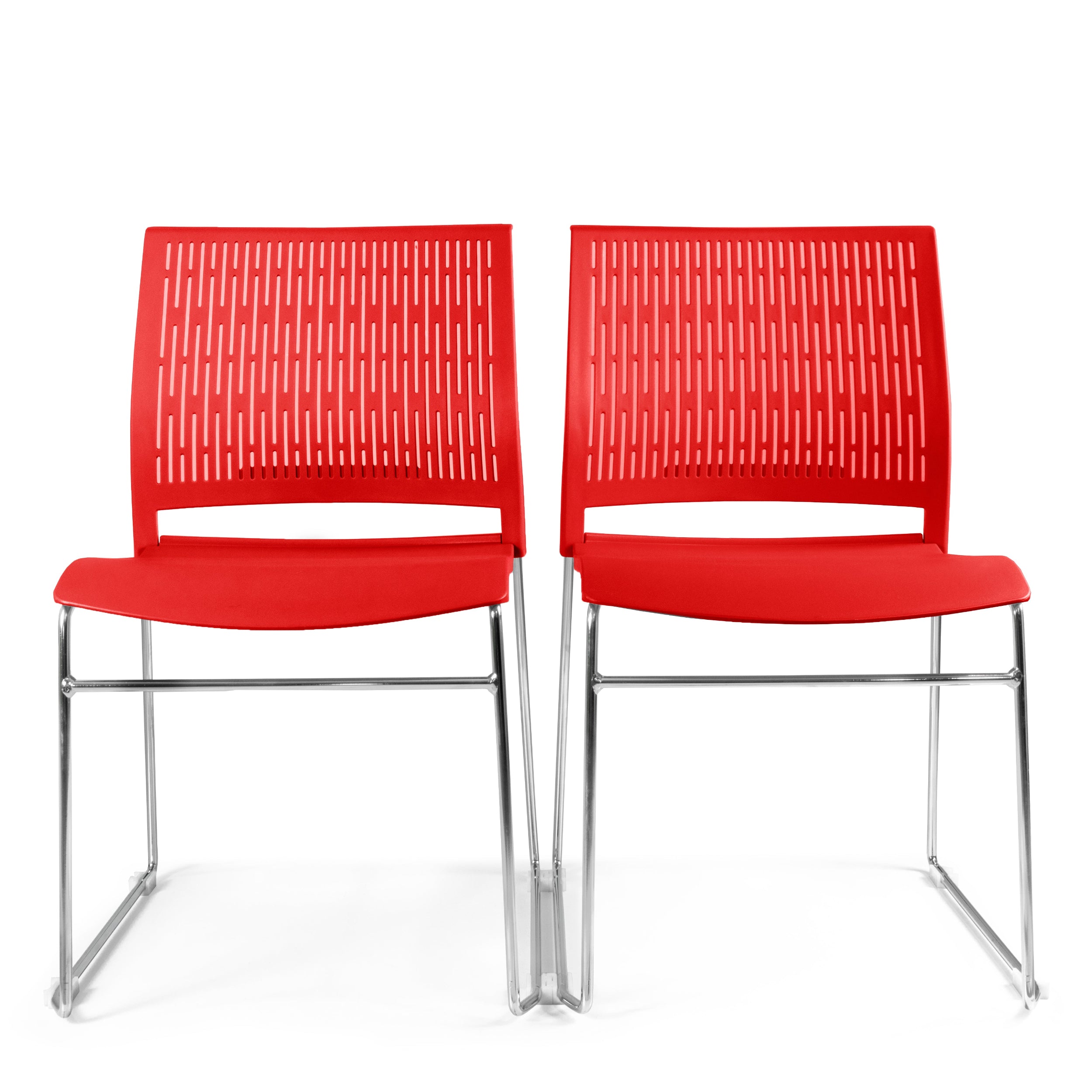 Silla de Visita Color Rojo Cerdeña
