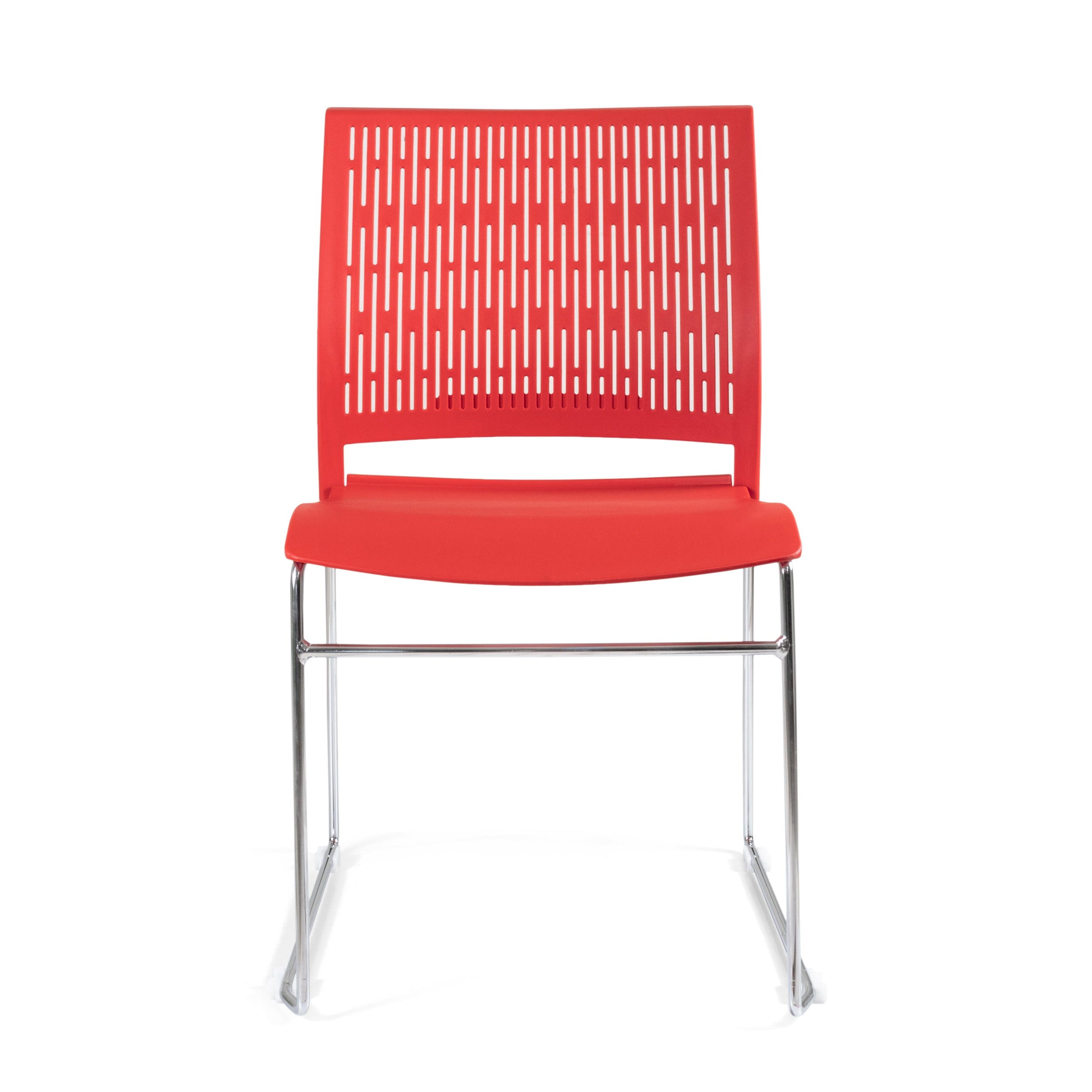 Silla de Visita Color Rojo Cerdeña
