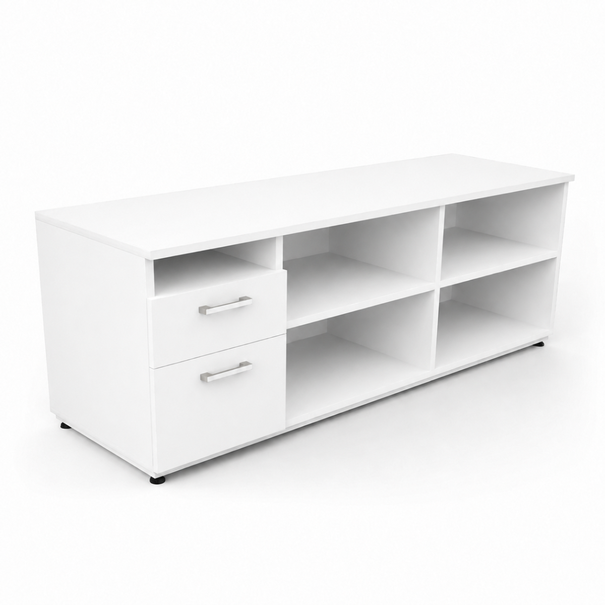 Credenza con pedestal y cajones