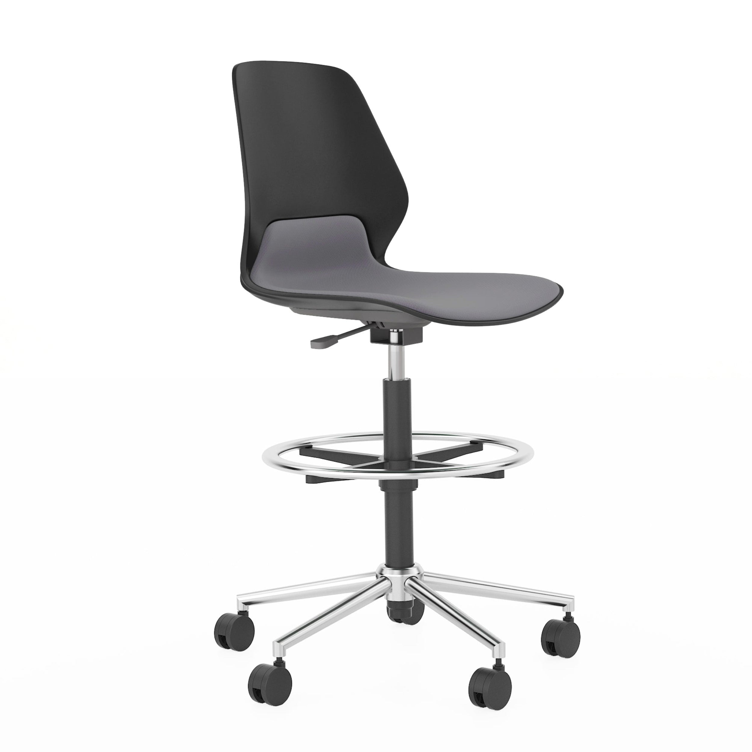 Silla Cajero Alta Kolbe Negro