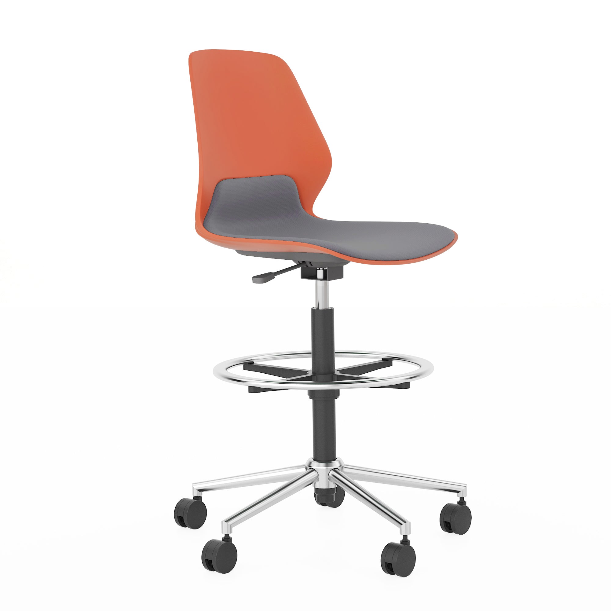 Silla Tipo Cajero Kolbe Rojo