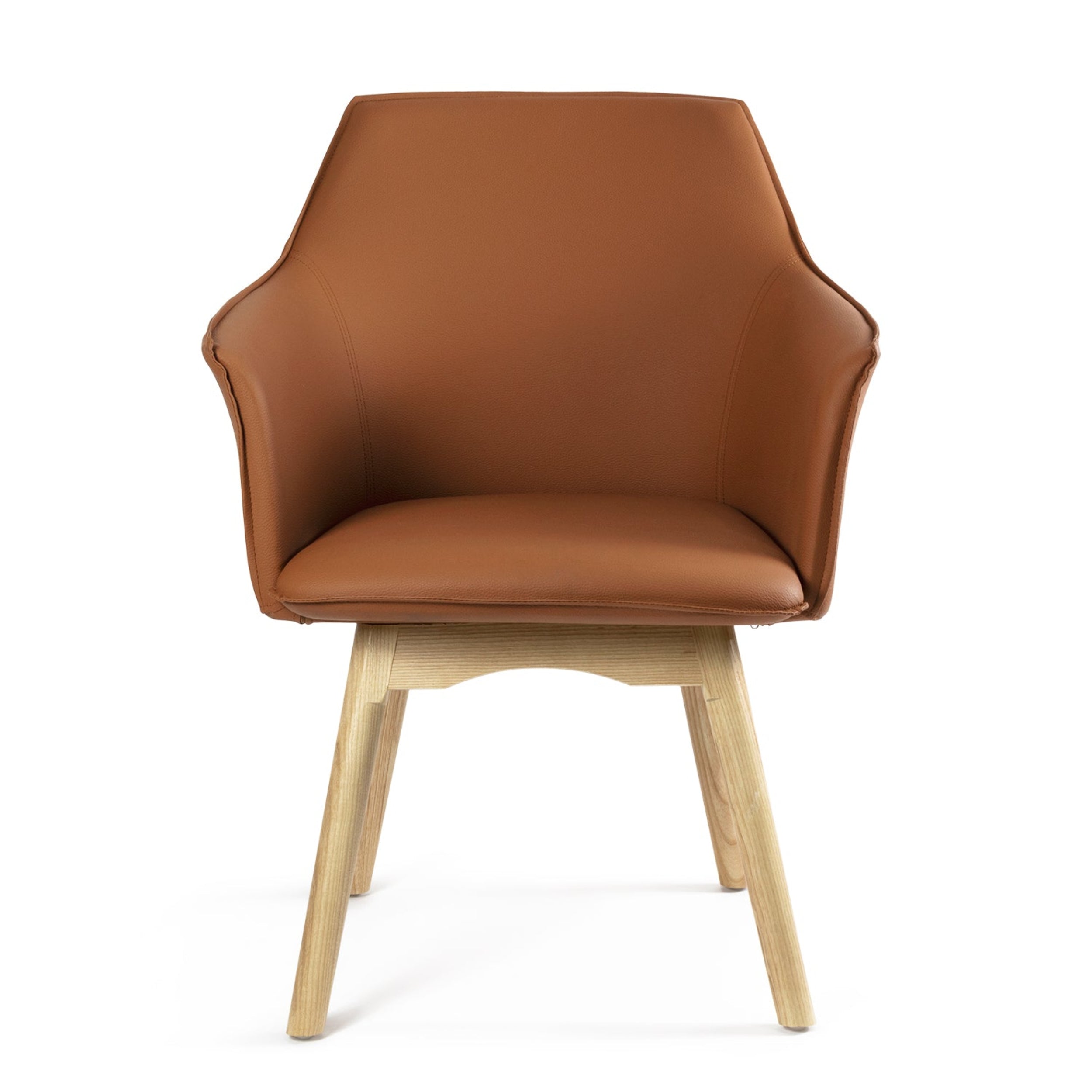 Silla Mascali con base de madera