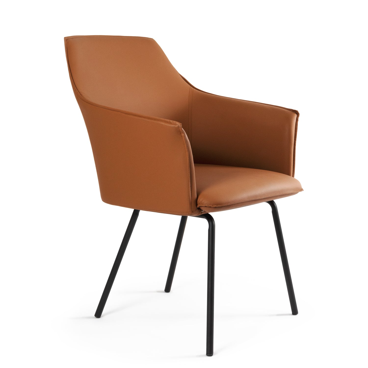 Sillón Mascali con base de 4 patas