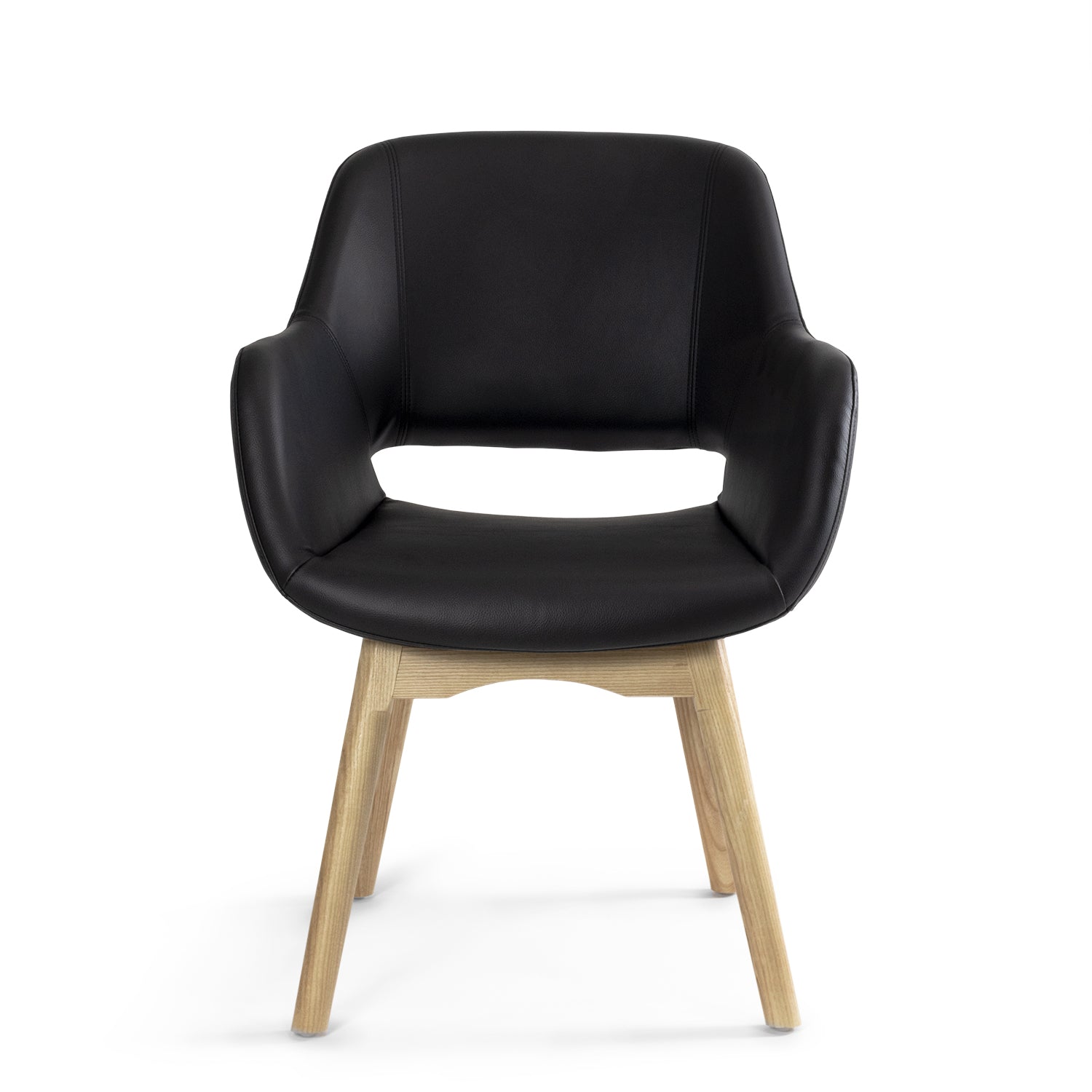 Silla Matera con base de madera