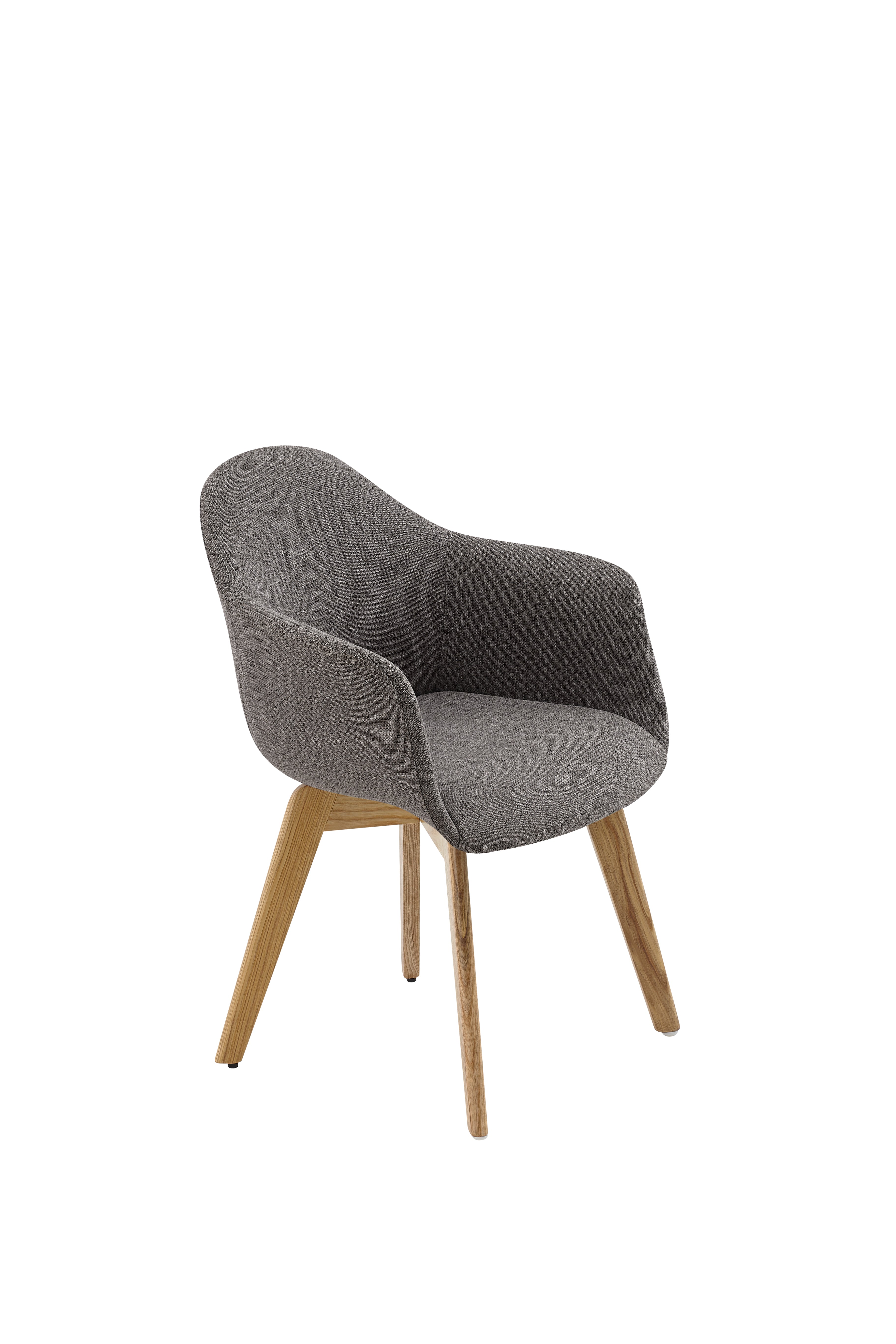 Sillon con Base de Madera Contract Alessia
