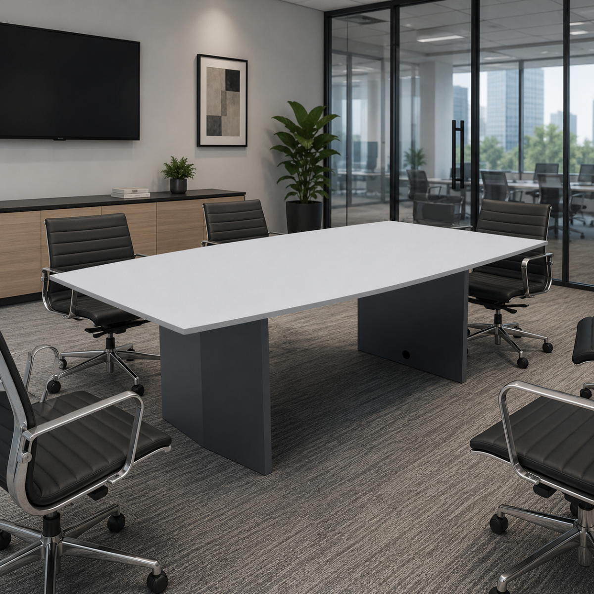 Mesa de juntas rectangular LKMJ2412