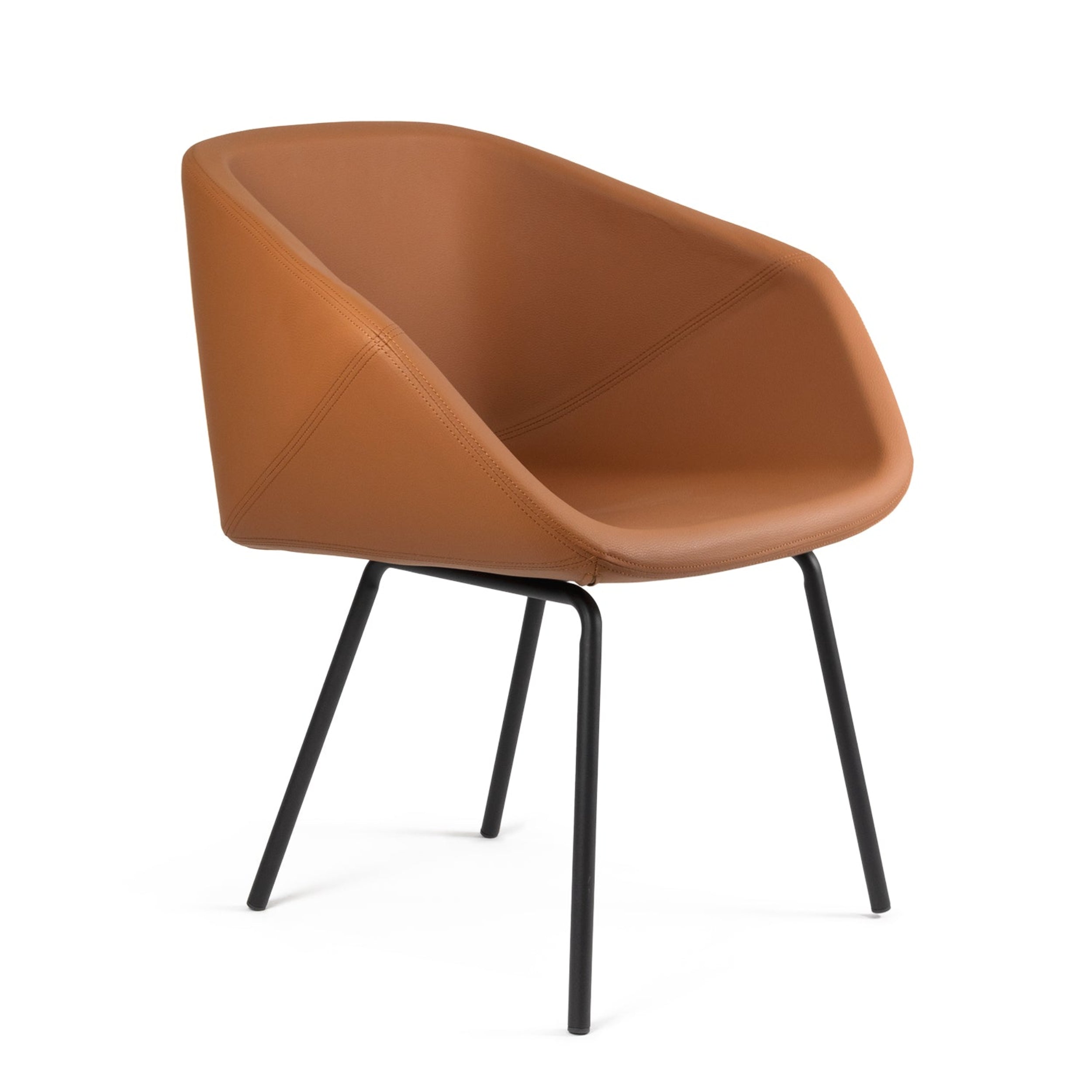 Silla Riva con base de 4 patas