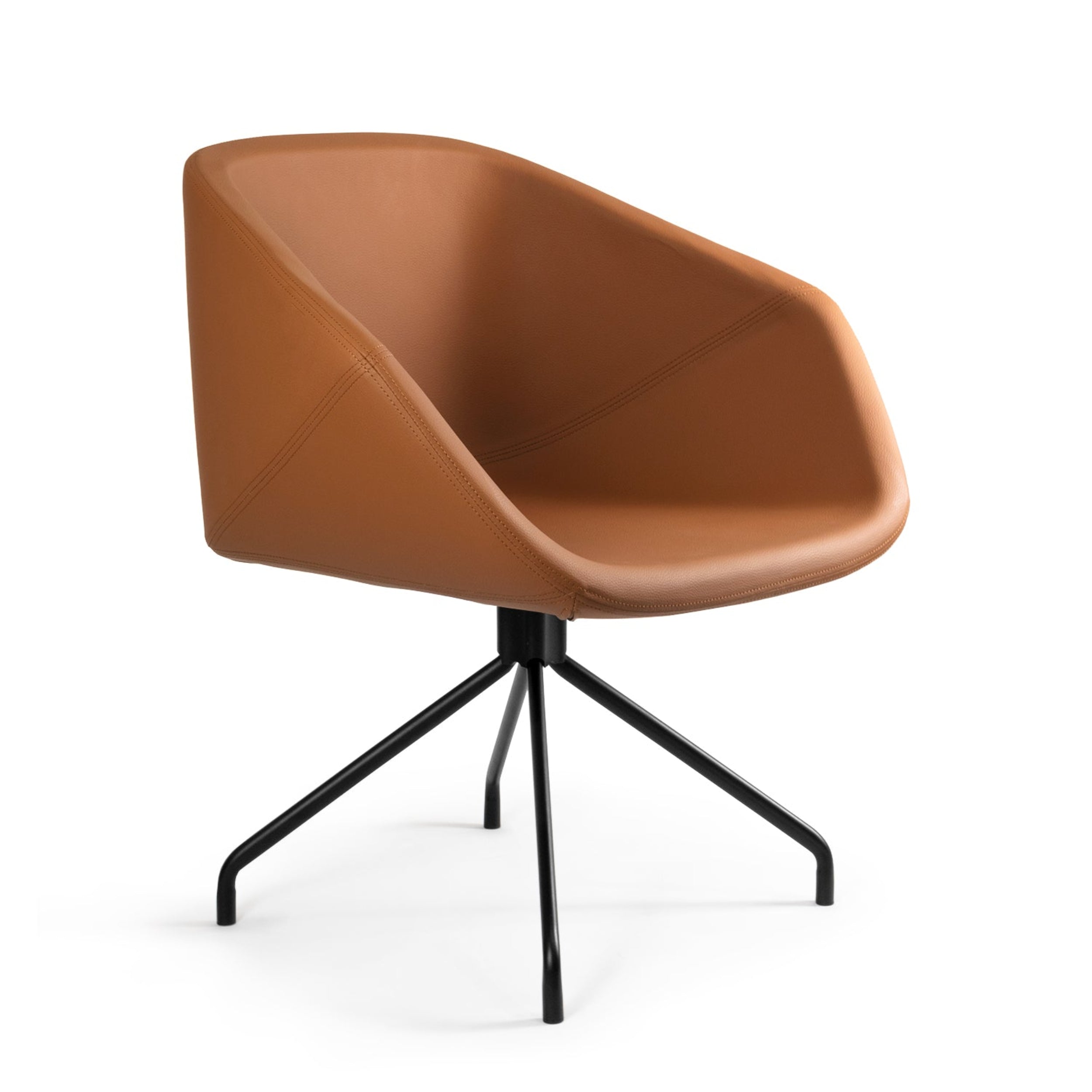 Silla Riva con base spider