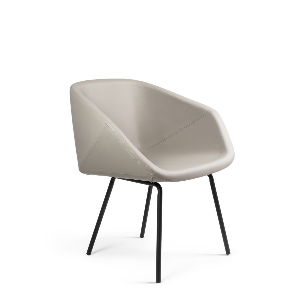 Silla Contract Riva Base Cuatro Puntas