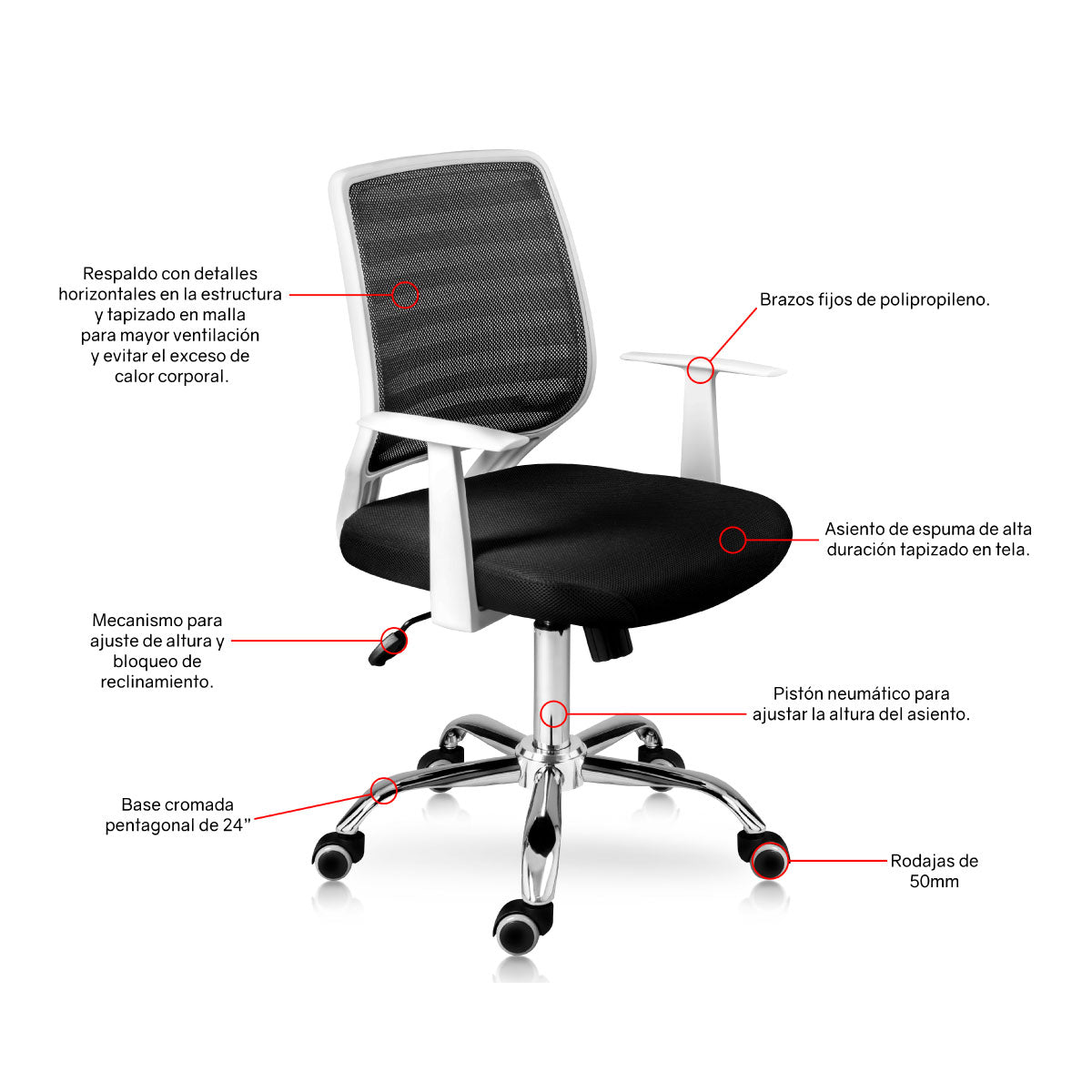 Silla Operativa Tivoli BCR