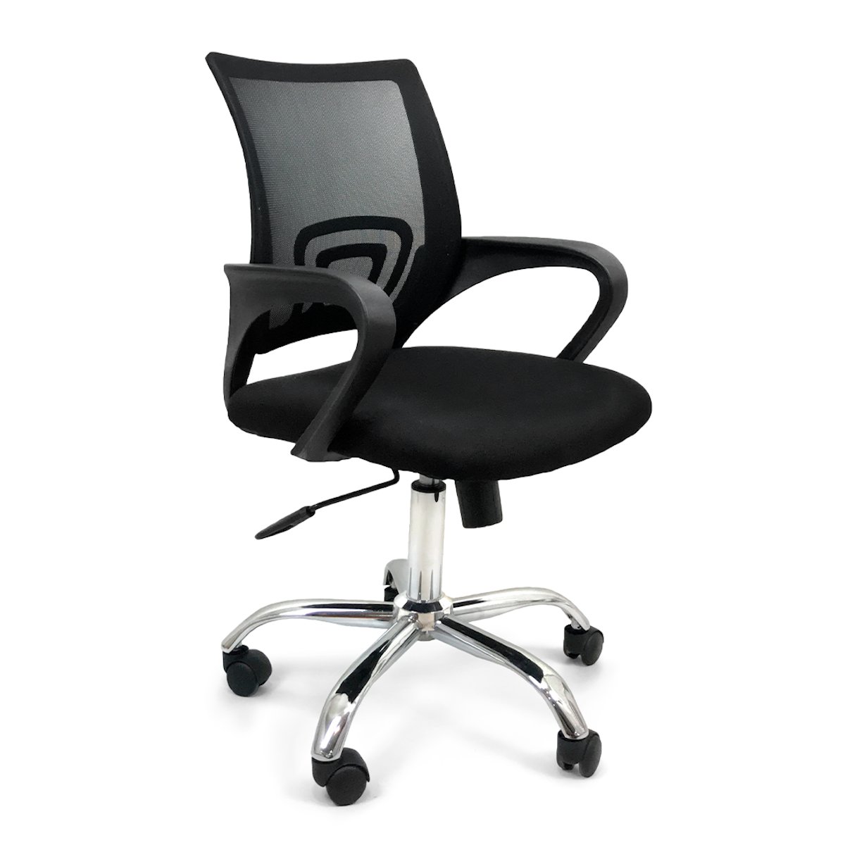 Silla con base cromada Operativa Levanto HO