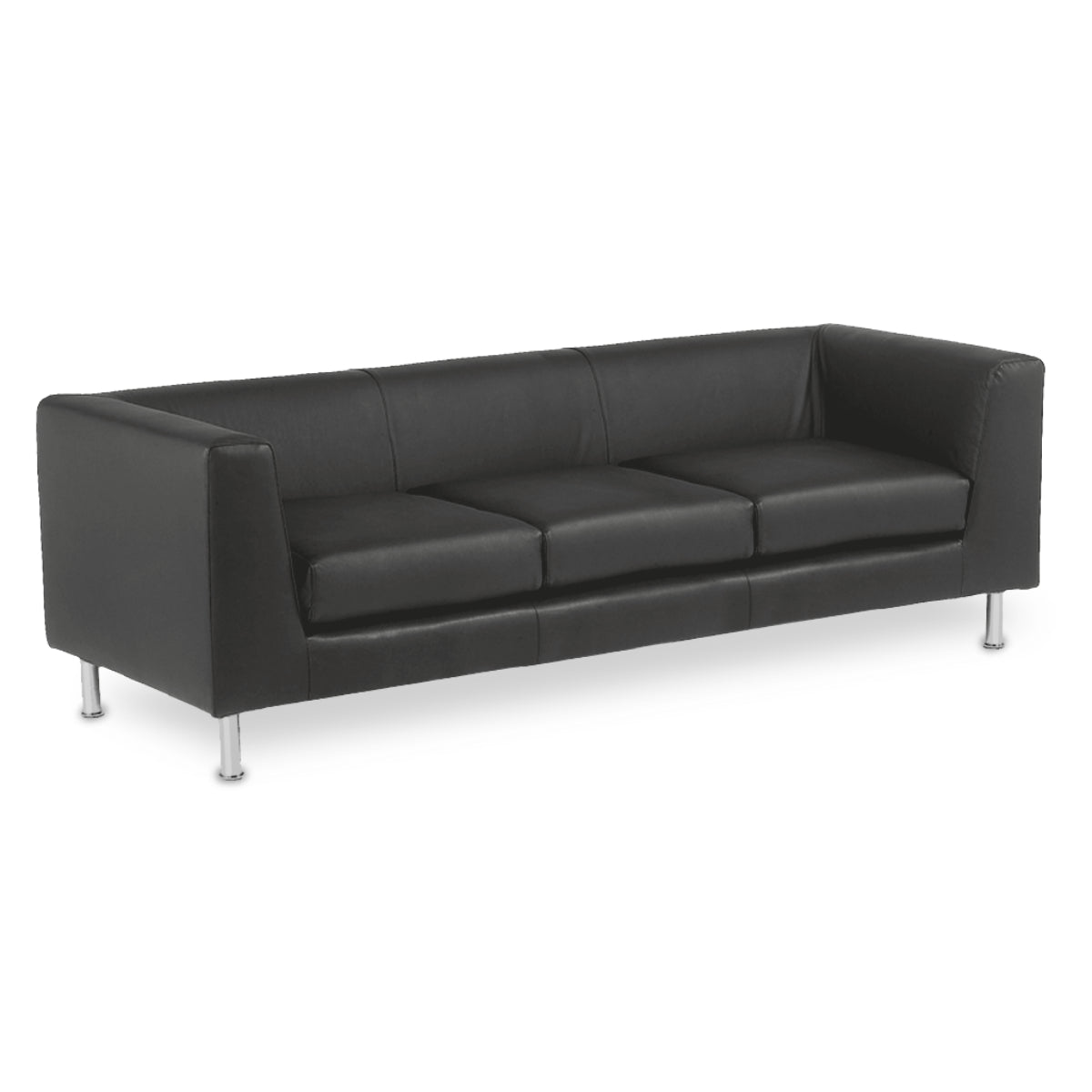 Sofa tapizado en piel Dado 3P