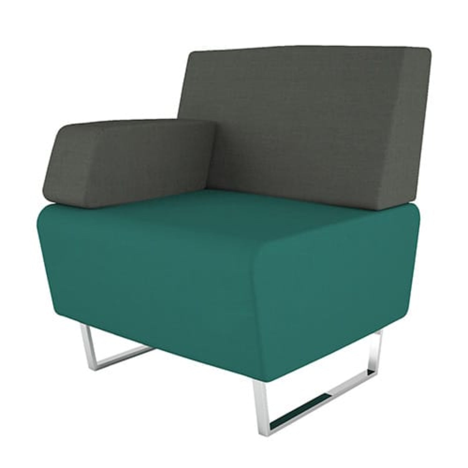 Sillón Modular 912 con Respaldo y Descansabrazos