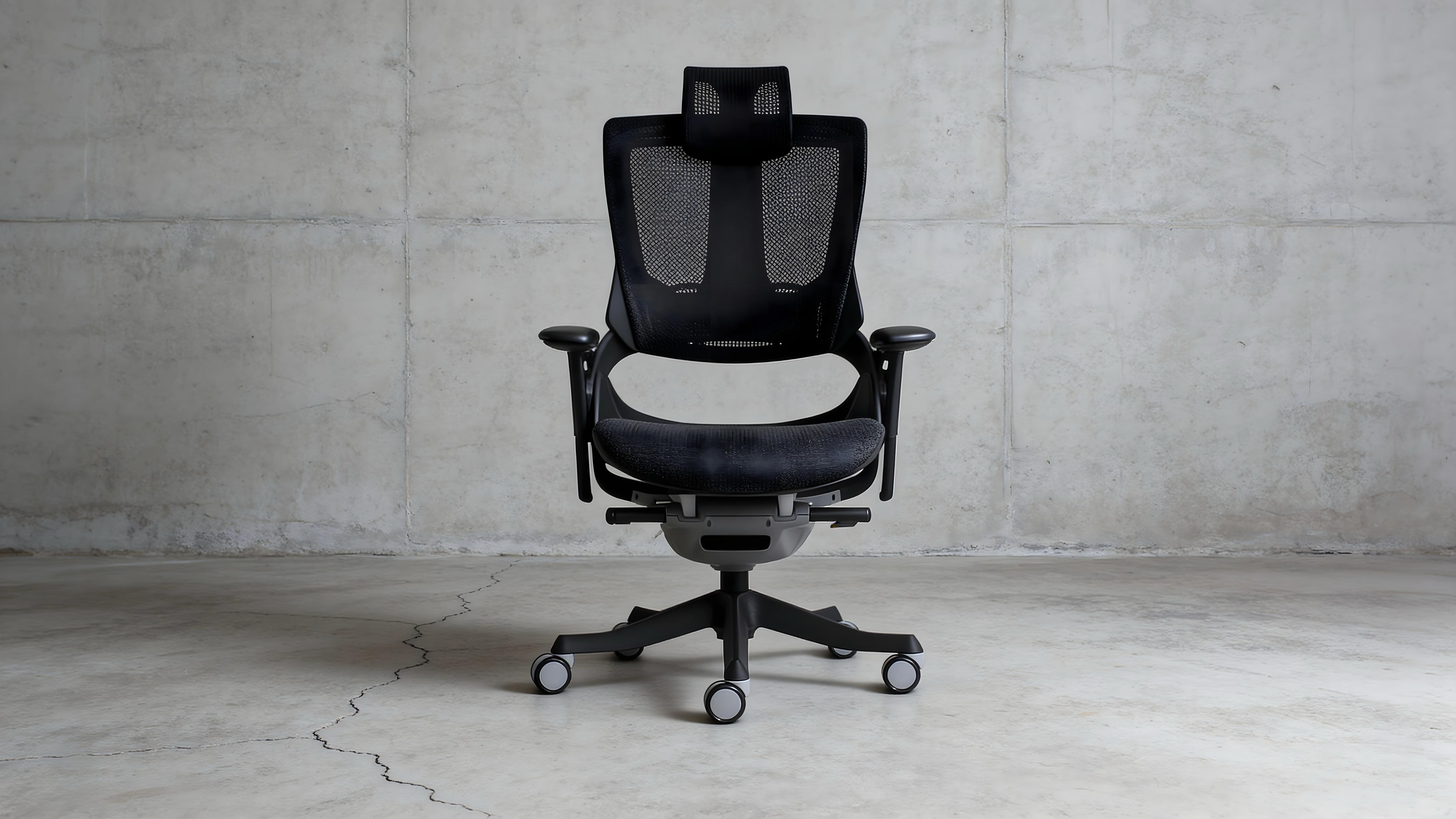 Silla Directiva Montebello N – Ejecutiva Ergonómica de Piel, Brazos Ajustables, Soporte Lumbar, Negra